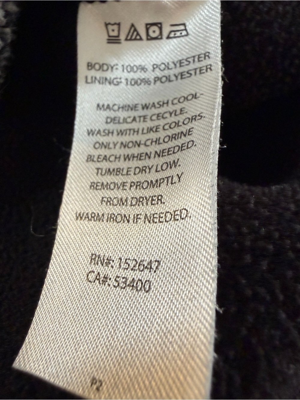 Vintage Telluride Clothing Co Gray Deep Pile Fleece Quarter Zip Pullover Sweater - Picture 4 of 4